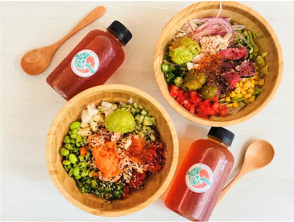 【台北美食￭松山區】Poké Shop波克蔬￭夏威夷生魚飯 x 新鮮清爽來一碗，美味完食活力滿║ 台北美食推薦、松山區美食、小巨蛋美食