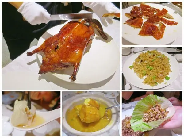 【台北中山】新葡苑餐廳，脆皮烤鴨一鴨二吃，外皮金黃脆嫩，肉質細膩不乾柴(附完整菜單)