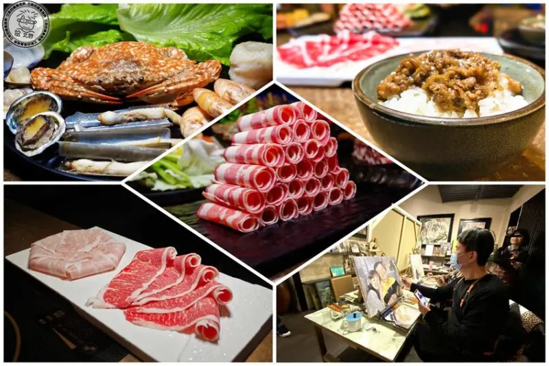 【 鍋物吃到飽 】畫廊與鍋物吃到飽跨食尚的結合．讓人沉浸在優雅環境中享受美食．藝爐晏 火鍋美術館