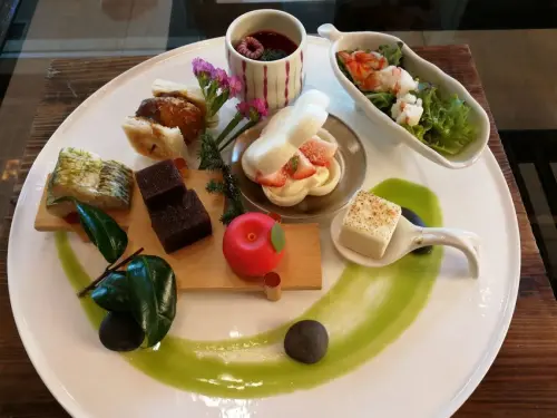 台北/北投/加賀屋日和廳/以日式花園為發想的下午茶