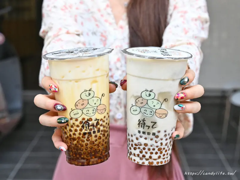 等咧粉圓│台南人氣古早味粉圓進軍台中！粉圓晶瑩剔透，Q彈有嚼勁，每日限量，晚來喝不到！