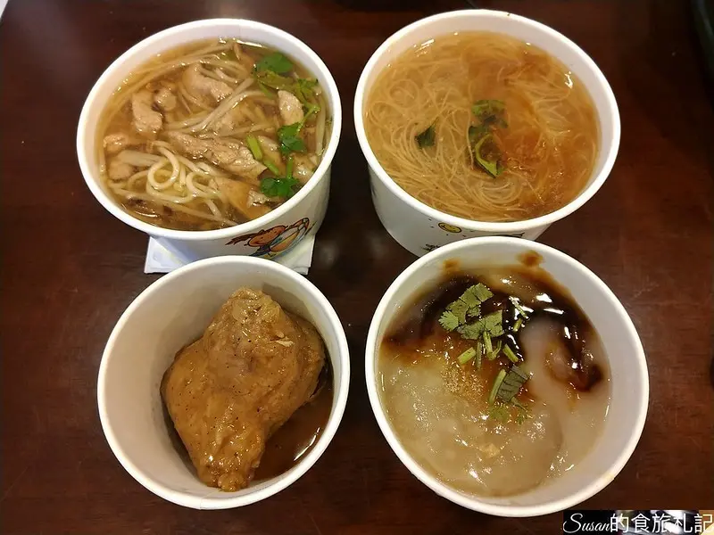 台中美食|德記手工麵線糊用料實在，肉粳飯麵米粉、小吃肉圓、肉粽、魯肉飯都有  漢口路美食