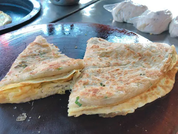 桃園美食/八德大溪 康師父蔥油餅 平價點心