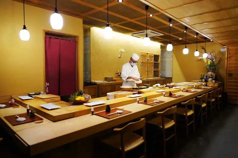 【台灣，台北，士林】鮨 松濤日本料理，暫時不能旅行時，就用味蕾帶你去日本吧！（劍潭美食）
