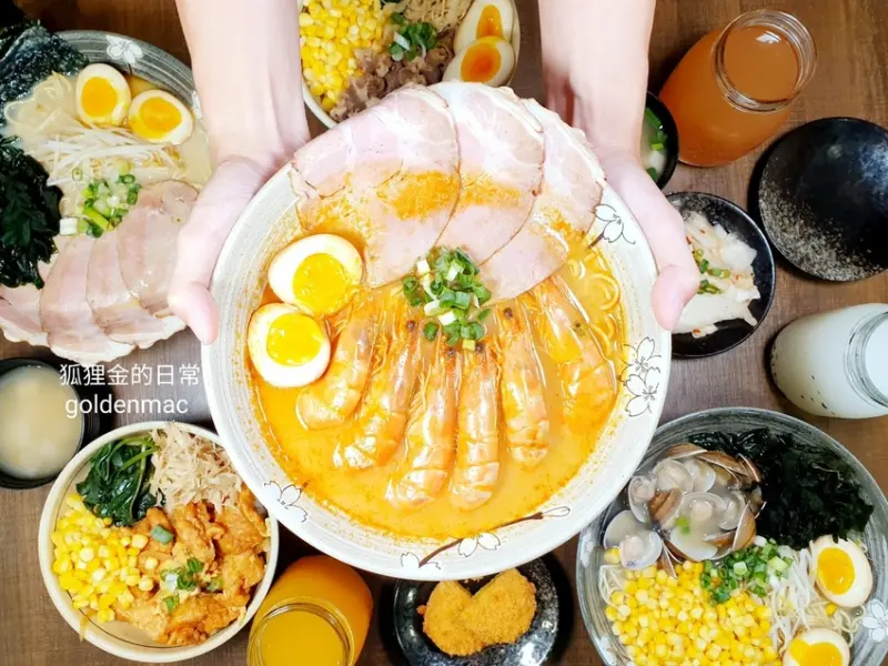 台中美食 │ 兆曜日式拉麵丼飯 100元起就吃的到濃郁拉麵 內用免費加麵 超值大份量CP值超高