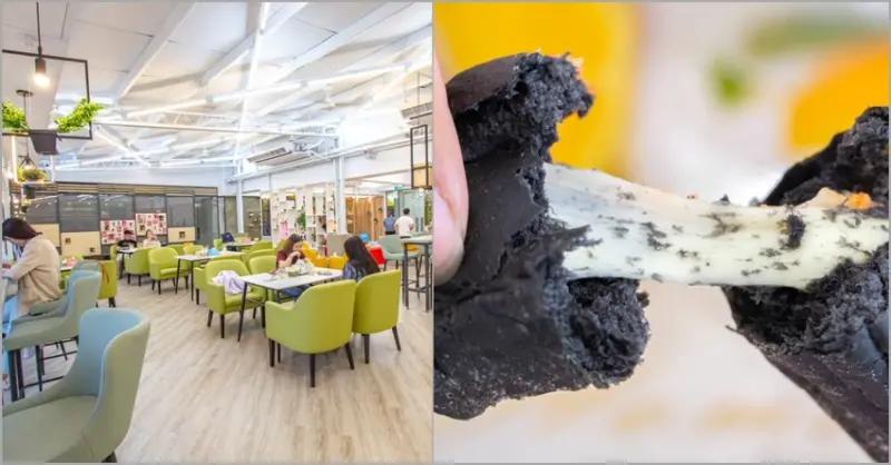 台中北區，一中街~牛胖の手作鹽可頌，極黑拉絲版正流行。 - 微笑Joe幸運