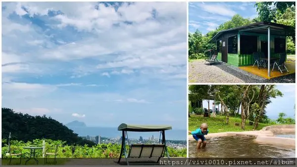 圓圓家第62露-<宜蘭頭城>坐看蘭陽平原百萬夜景，俯瞰遠方龜山島及美麗海灣，寧靜美麗的山海匯靜思露營區