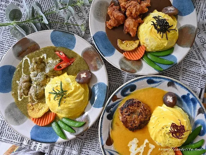 熬匠│台中出現巧克力咖哩飯！文青風裝潢，搭配超美螺旋蛋包飯，台中咖哩飯推薦～