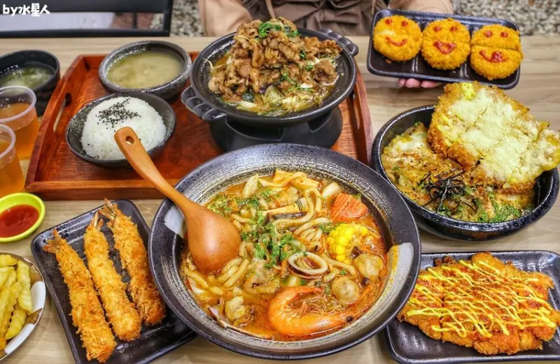 平價大份量新店開幕！CP值破表超狂肉肉山，檸檬冬瓜茶、味噌湯、白飯無限續吃到飽！