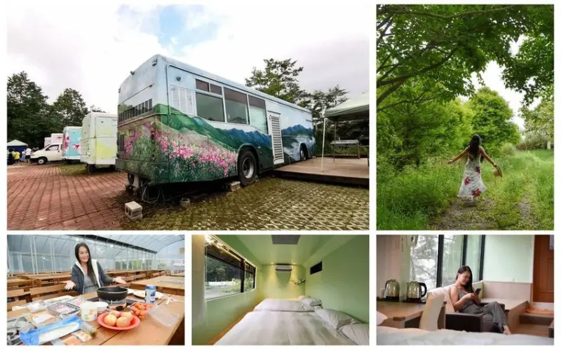 南投仁愛鄉｜翠峰農場卡爾小鎮 2-4人星空體驗車住宿 體驗全台首座星空小鎮 全台首座亞洲第二暗空公園 中部露營區 南投觀星 露營場地 三角峰手作步道