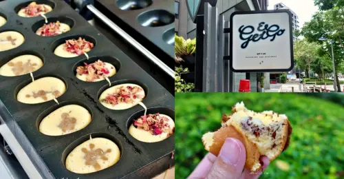 【台北】get&go 拿走雞蛋糕 玫瑰 龍眼蜜珍珠包餡雞蛋糕 隱身大樓角角不起眼小攤 - 水晶安蹄 不務正業過生活