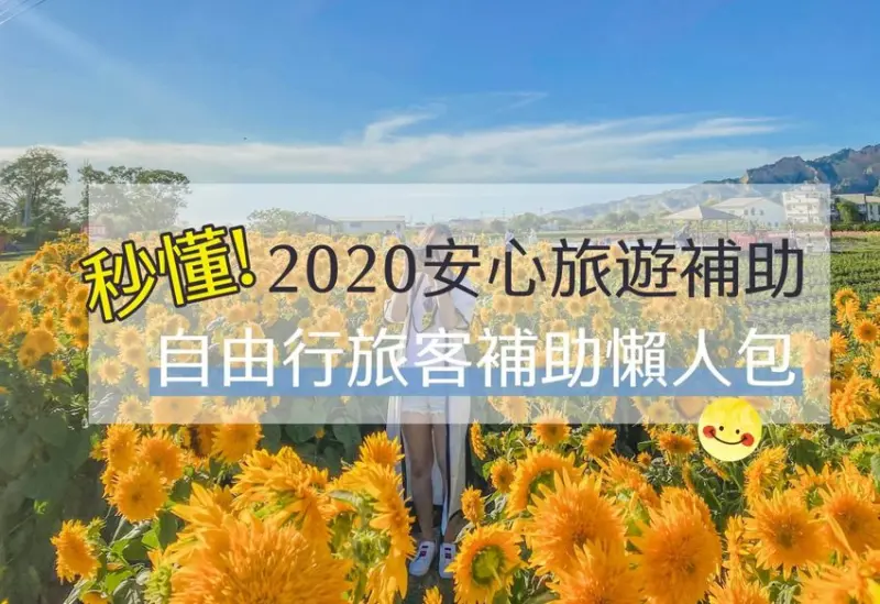 秒懂! 2020安心旅遊補助_自由行旅客補助懶人包
