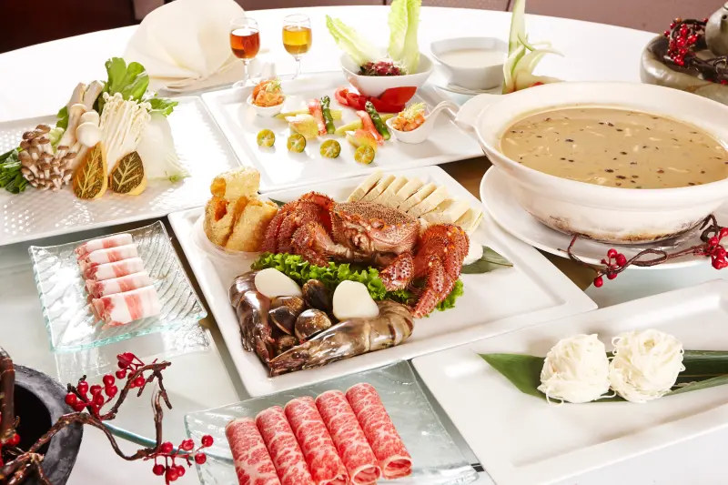 【六福皇宮-留園】秋令進補什菌鍋　來自海洋中的名貴珍饈