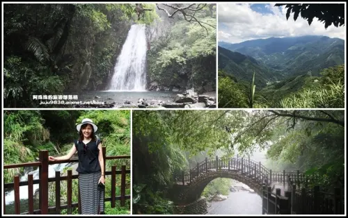 新竹尖石後山秘境。不到一公里的老鷹溪步道裡埔瀑布｜宇老觀景台尖石後山抹茶山