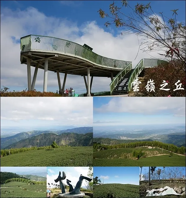 【雲林景點】走訪草嶺秘境(寵物友善景點)，雲嶺之丘擁有絕美360度環景全視線無死角的跨界(雲林、嘉義、南投)美景還可眺望雲海及飽覽翠綠茶園景致。雲林旅遊 親子旅遊景點