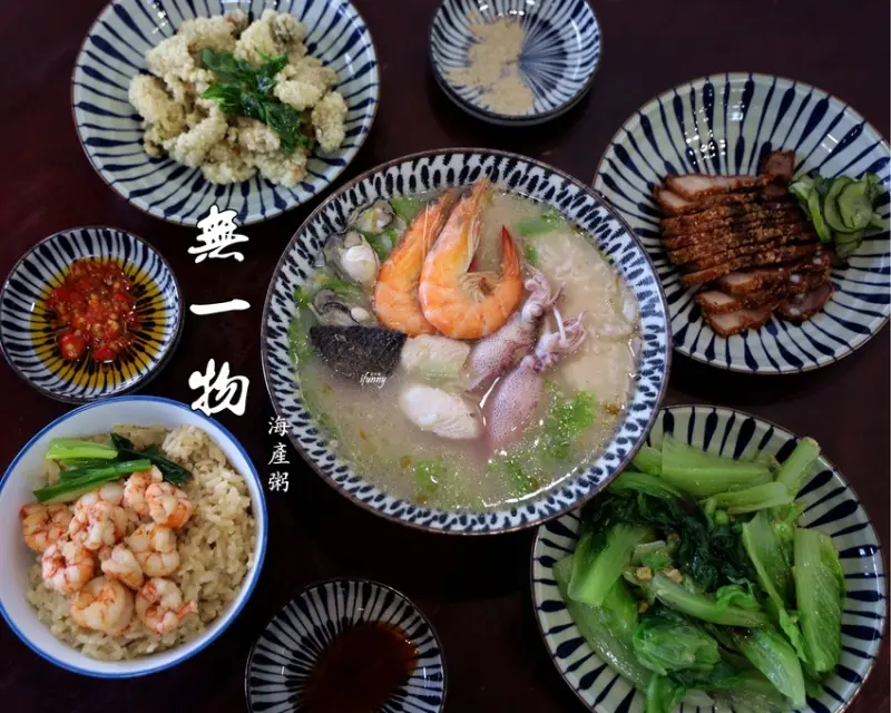 東門站 | 無一物海產粥 六種海鮮海產粥 胭脂蝦蝦仁飯 永康商圈 - ifunny 艾方妮的遊樂場