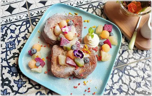 北屯早午餐║IG人氣打卡熱點，宛如置身異國小鎮，享盡手作繽紛料理！