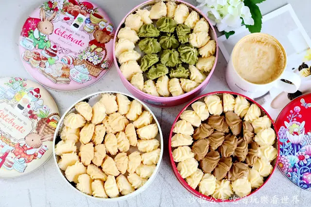 台中伴手禮『愛威鐵盒餅乾』人氣曲奇餅乾快閃新光三越台北信義新天地/讀者9折