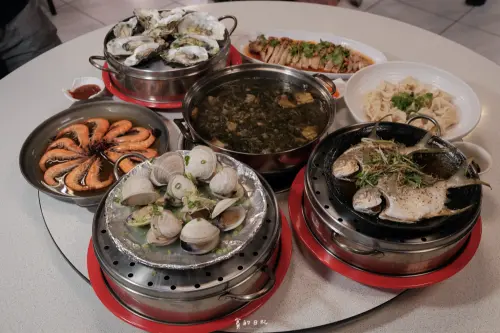 鼎。極品海鮮塔 潭子故事館｜台中潭子餐廳｜顛覆你的印象！不是單純清蒸的海鮮塔來啦！