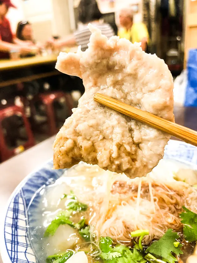 #大龍峒夜市超好吃羹麵，《郭記大塊肉羹》