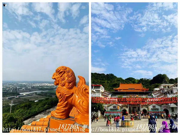 【高雄。阿蓮】大崗山超峰寺。可俯瞰整個大崗山遼闊的自然景觀