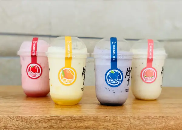 【新北飲品￭板橋區】手作功夫茶 x 夏季必備時尚飲品！甜美色系莎莎優格，酸甜滋味沁涼解熱║ 新北板橋區飲料、新北土城區飲料推薦