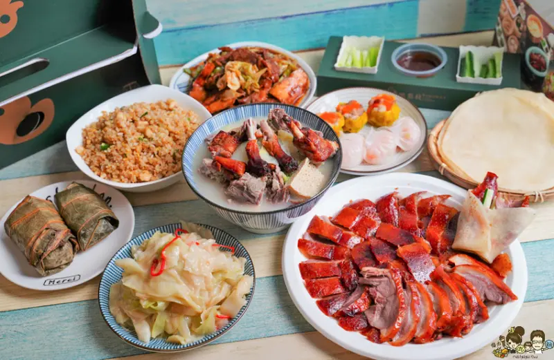 超經典之鴨點棧-烤鴨港點外帶、廣式片皮鴨外帶組合、好吃蒸籠港點 X 端午情意禮盒開賣 - 跟著尼力吃喝玩樂＆親子生活