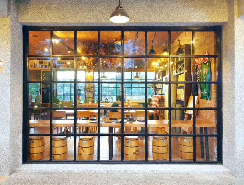 高雄美濃住宿 │ 美濃菸城民宿My House Bistro 美濃在地唯一餐酒館 絕美森林系餐廳