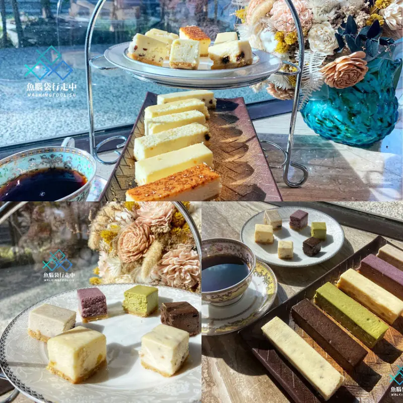 花語烘焙工坊起司條蛋糕│宅配到府的居家優雅下午茶時光