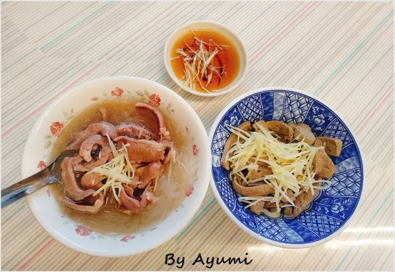 [台南小吃推薦]阿明豬心金華店/豬心冬粉/麻油豬肝