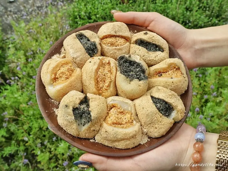 麻糬之家│台中麻糬推薦！隱身在市場中的人氣麻糬，口感超Q彈，咬下去會爆餡！