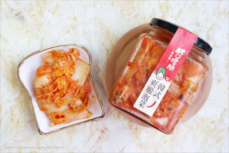 【酵口嚐開】韓式爽脆泡菜&橙香黃金泡菜~脆泡菜推薦 純手作泡菜新鮮現做 夏天必備開胃小菜 酸辣香甜的純粹好味道
