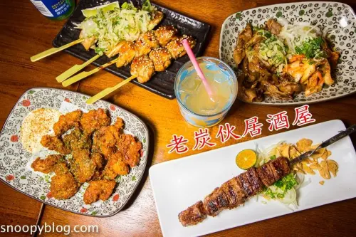 【台北東區日式居酒屋】捷運忠孝敦化站美食｜老炭伙居酒屋～高人氣日式串燒居酒屋，濃濃日式風情、氣氛熱絡紓壓