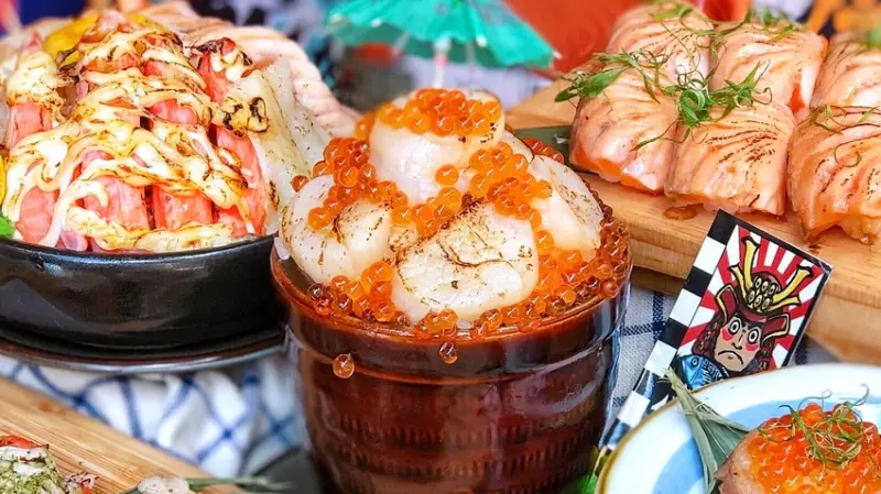 《台中＊信兵衛大勇町目-二店》台中非吃不可的信兵衛開分店啦～超級浮誇，份量多到滿出來！(內附信兵衛菜單 及 二店專屬菜單)