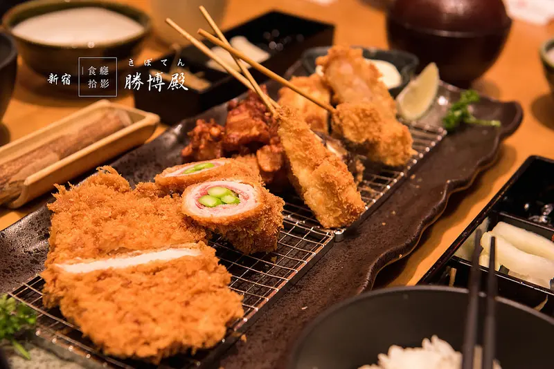 [食癮-日式]新宿勝博殿-初夏新菜單！一嚐厚切海老排與日式炸豬排的咔滋美味｜台北市中山區南西商圈｜捷運中山站