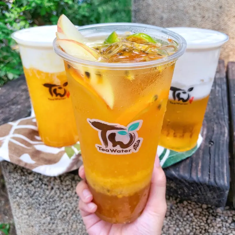 《台北/新北-TeaWater》喜歡奶蓋、鮮果飲品的別錯過，喝得出用心的飲料店!(內附完整菜單)
