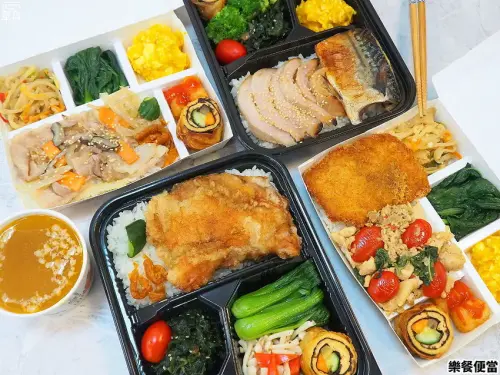樂餐手作便當有家常味，台中新開幕便當，雙主菜便當百元有找～