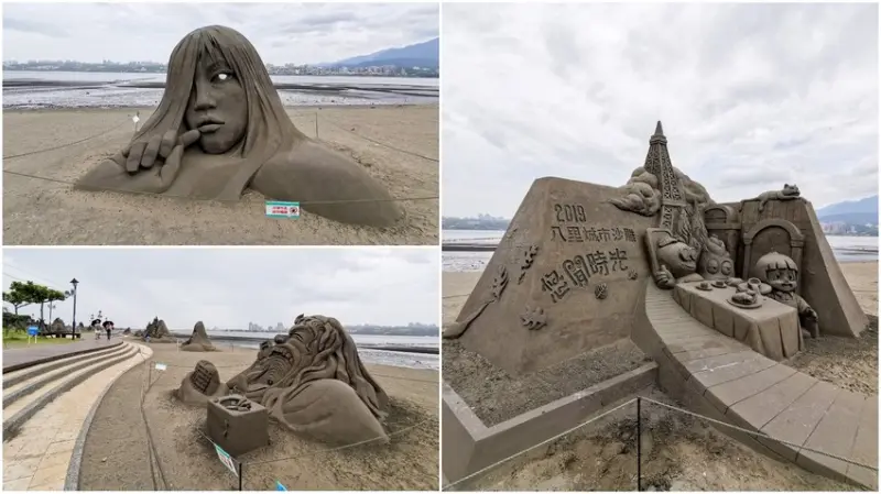 ｜新北。八里｜2019八里沙雕展－想要帶你去浪漫的八里！