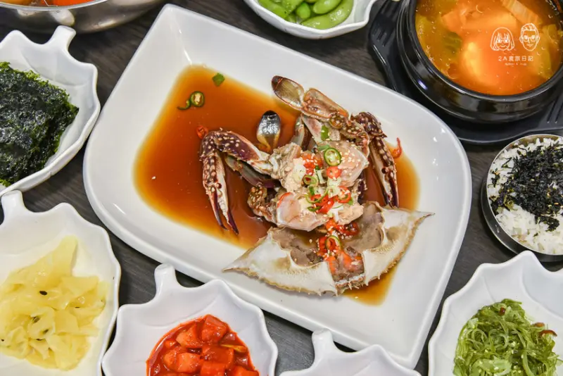 蝦拼鍋：台中西屯區美食-全台首家韓式醬油螃蟹專賣店，不用出國在逢甲就吃得到！另有泰國活蝦火鍋吃到飽，海鮮控可別錯過～ - 2A食旅日記