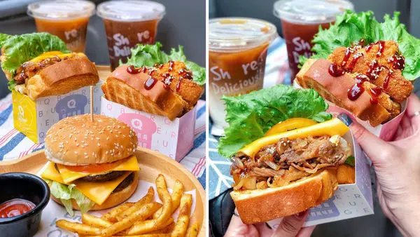 《全台連鎖＊Q Burger 》來勢洶洶的Q Burger，全新推出韓式早午餐(完整菜單)