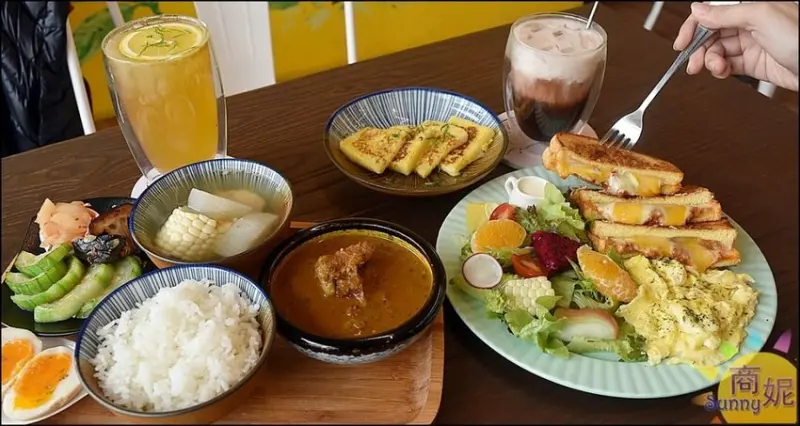  阿飛Brunch｜網評4.8星超好吃早午餐!份量十足免服務費只要200多@商妮吃喝遊樂