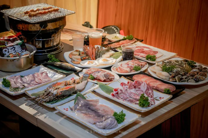 板橋燒肉吃到飽 燒肉王日式碳燒 YAKINIKU X魔王 新北板橋 府中商圈好吃烤肉吃到飽 韓式豬小排 牛小排必點  捷運府中站 內文有店家資訊