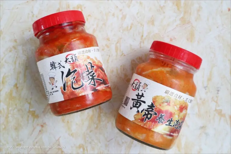 【大頭泡菜】韓式泡菜&黃帝養生泡菜~高雄美食推薦 團購宅配推薦 居家料理一瓶搞定 拌飯入料都美味