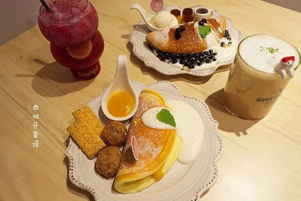 12:59 Design Studio複合式早午餐廳｜隱身在中崙市場後方髮廊中的舒芙蕾，鹹味金沙、珍珠奶茶通通變成舒芙蕾啦！