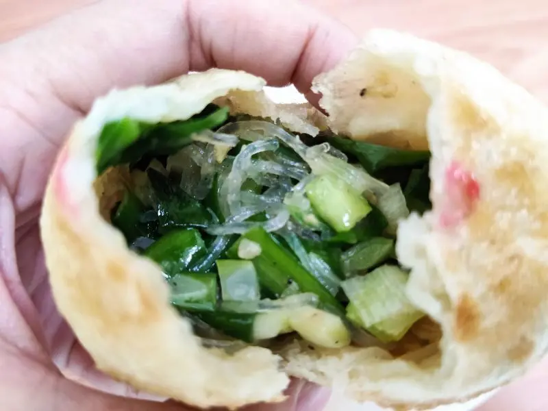 林阿嬤香酥水煎包-桃園八德/皮薄香酥要熱趁吃.當早餐下午點心都沒問題 - 潔絲蜜愛生活