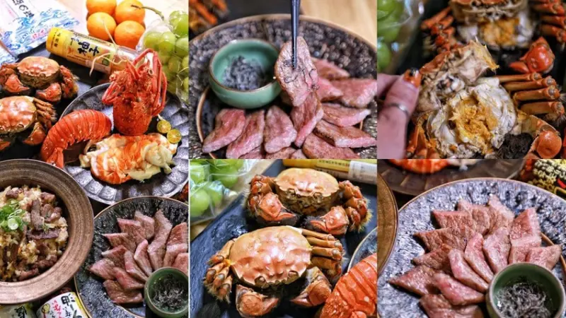 【台中食記】高檔夢幻食材集結地『一井水產』A5近江和牛/各式生猛活體海鮮/生食級爆量海膽這裡通通吃得到，不用跑港口也能吃到最新鮮，還可以現場代客料理，輕鬆享用高級料理！