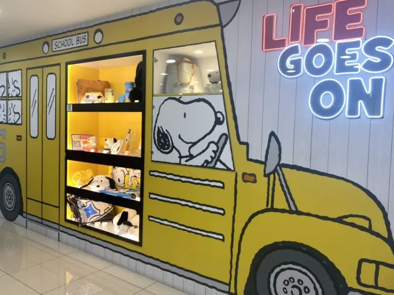 7-11-SNOOPY史努比聯名店-台北商圈花漾展現