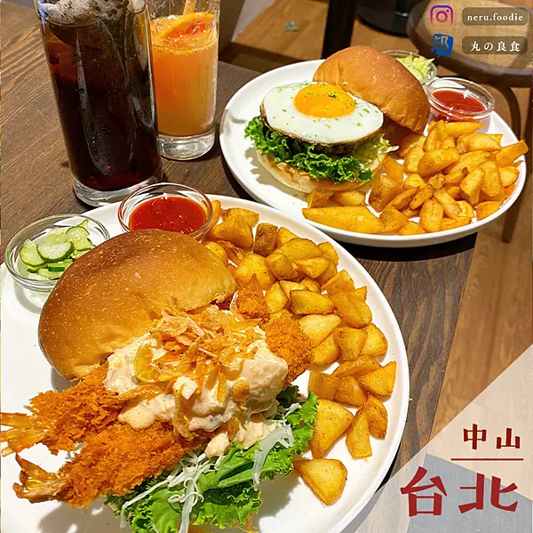 Waku Waku Burger｜中山誠品漢堡推薦 @neru.foodie / 丸の良食