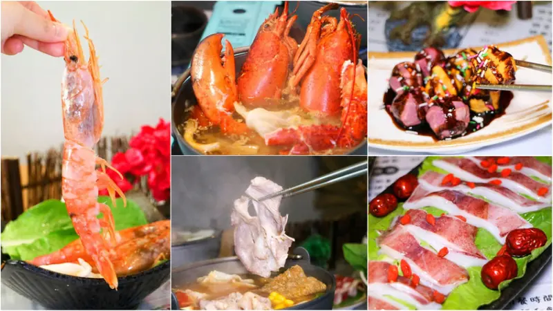 【高雄平價火鍋推薦】花柴鍋物 百元火鍋 澎派痛風海味太無敵 白飯飲料無限量供應 無服務費