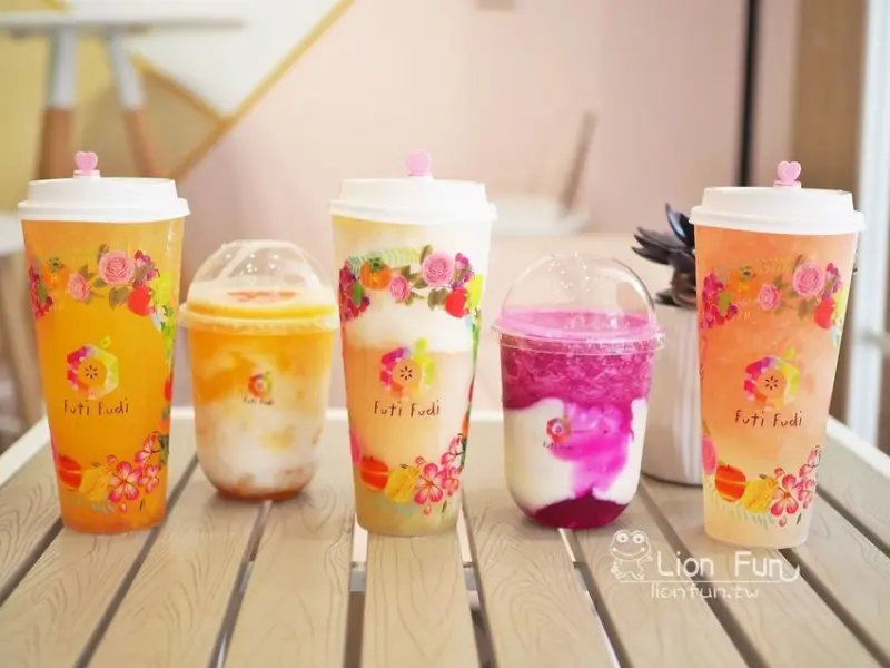 台北大安飲料店｜Futi Fudi 果滴滴 延吉店。東區水果茶｜國父紀念館飲料｜台北網美飲料店